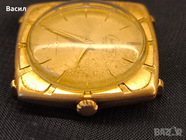 Винтидж швейцарски часовник Creation Mastership – за ремонт/части, снимка 5 - Мъжки - 54089786