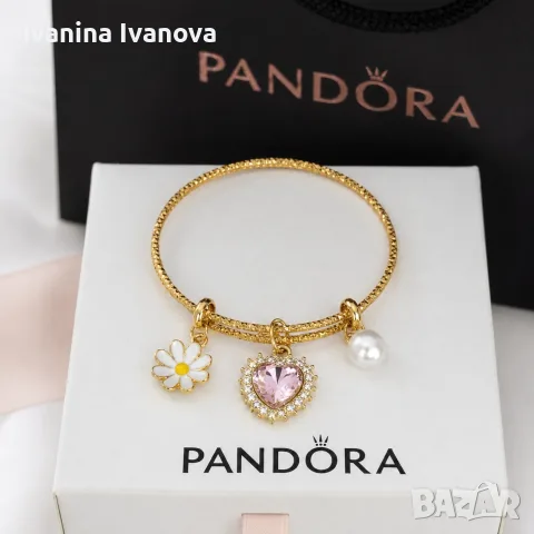 Дамски гривни тип Pandora – избери 3 за 30 €, третата подарък, снимка 4 - Гривни - 55622919