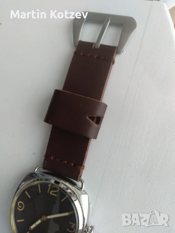 Голям механичен Panerai style, снимка 3 - Мъжки - 55153447