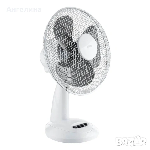 Вентилатор настолен 12'' Muhler FM-12, 30W, 3 перки, снимка 4 - Вентилатори - 55129122
