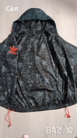 Оригинално двулицево пролетно яке Adidas S, снимка 3 - Якета - 54634259