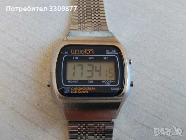 Лот ретро часовници Buletronic и Timeton, снимка 10 - Мъжки - 55079528