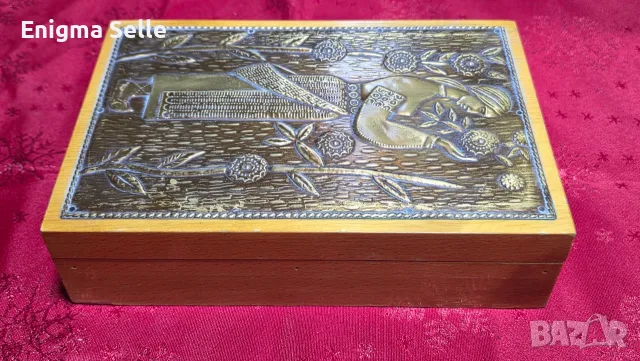 Винтидж съветска кутия СССР, снимка 3 - Антикварни и старинни предмети - 55667987
