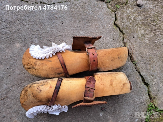 продавам ритуално дървено сабо на Жил 45 номер, снимка 3 - Антикварни и старинни предмети - 54153506