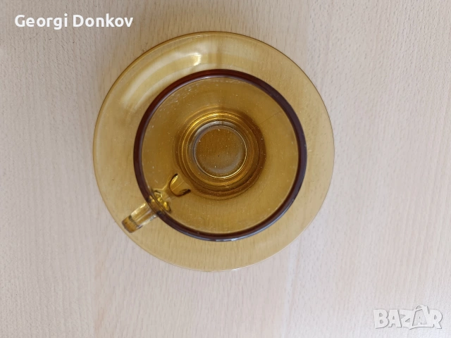 ЧИСТО НОВ ретро комплект 6 чаши Bormioli Rocco - Закалено стъкло, снимка 5 - Сервизи - 54894603