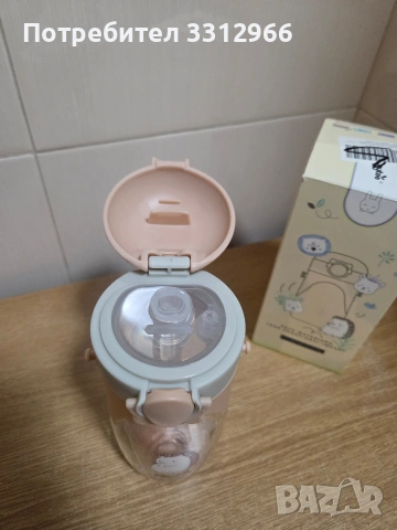 Детска бутилка за вода Kstationery Pop Up - Bunny. , снимка 3 - Други стоки за дома - 54033646