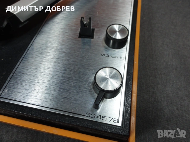СТАР РЕТРО ПРЕНОСИМ ГРАМОФОН КУФАР PHILIPS ALL TRANSISTOR 22GF210, снимка 7 - Антикварни и старинни предмети - 54633438