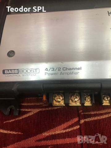 Авто усилвател Kenwood 4 канален , снимка 4 - Аксесоари и консумативи - 54484989