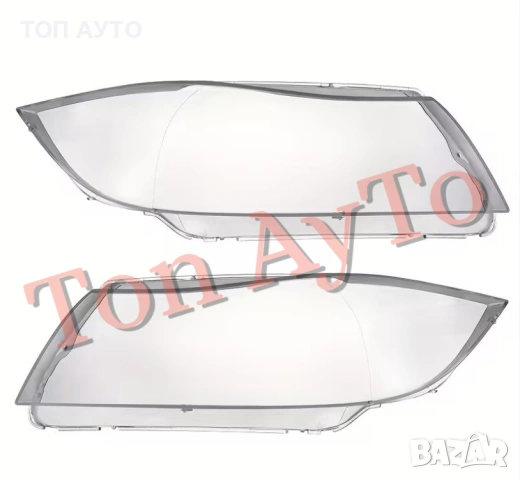 Капаци Фарове БМВ Е90 Е91 BMW E90 E91 2004 - 2007 Само Халогенен Фар! Стъкла Фарове Капаци, снимка 5 - Аксесоари и консумативи - 54364949