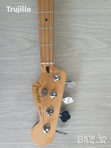 Бас китара Fender jazz bass Player, Tidepool, снимка 4 - Китари - 54098176