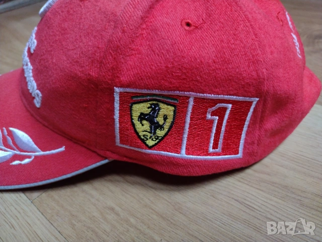  F1 Scuderia Ferrari / Michael Schumacher - шапка с козирка на Формула 1, снимка 2 - Шапки - 55001711
