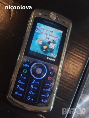 ! РАБОТЕЩ ! Рядък Motorola SLVR L9 , снимка 5 - Motorola - 54763143