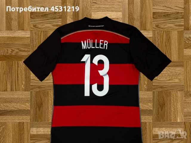 Тениска Germany - Deutschland Thomas Muller 2014, снимка 3 - Футбол - 54656496