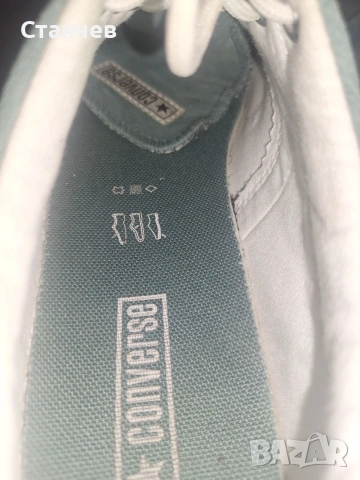ЧИСТО НОВИ оригинални кецове Converse (естествен велур) – №42, снимка 3 - Кецове - 55071756