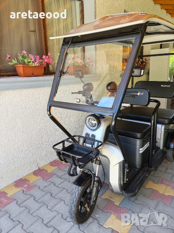 електрическа триколка BullMax B10 Solar, снимка 15 - Инвалидни скутери - 55278291