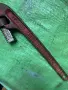 Facom - рядък и красив модел 14" инчов водопроводен ключ на марката Факом, снимка 4
