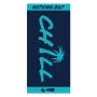 Синя плажна кърпа "Chill" 180х100см_1224831, снимка 1