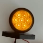 КОМПЛЕКТ LED габарит рогче 12V червено/жълто за камион, ремарке, бус, снимка 2