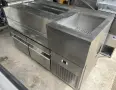 бар стейшън барова хладилна маса коктейл коктейлна маса  bar station hladilna masa barova, снимка 2