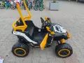 US Детски акумулаторен джип KANSAS 4x4 24V бял, снимка 2