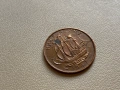  фартинг 1942, 1/2 пени 1936, 1967 Великобритания, снимка 6
