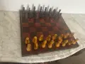 Шах с дървени фигури, снимка 3