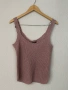 Плетен топ от лен и памук Max Mara Weekend, снимка 2