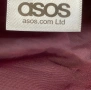 Бомбър дамско яке ASOS-цвят бордо, снимка 3