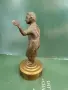 Стара бронзова фигура малка скулптора, снимка 2