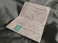 Сертификат френски колеж " Свети Йосиф" 1948 + лична карта, снимка 2