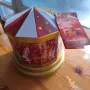 Метална музикална кутия от Англия с Коледни мотиви, снимка 3