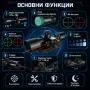 Тактически оптически бързомерец лазерен прицел 2.5-10x40 за пушка лов, снимка 2