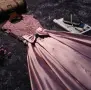 Сатенена официална рокля, снимка 3