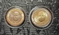 Монако 1 и 2 евро 2025 година UNC, снимка 1