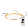 Вентилатор за таван 30W със LED осветление 30W, CCT 3000 ~ 6500 K, дист. управление, дървесен цвят, снимка 2