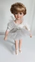 Балерина, порцеланова, английска , колекционерска кукла от Alberon Dolls . , снимка 4
