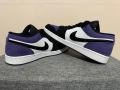 Jordan Air 1 Low Court Purple., снимка 5