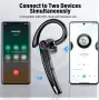 Atheewon Bluetooth слушалка с микрофон и ENC шумопотискане, снимка 6