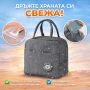 Термочанта Lunch Box – Идеалният избор за обяд, пикник и пътуване!, снимка 2