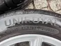 4бр ЛЕТИ джанти 16" 5Х112 ALUETT с гуми 205/55/16 UNIROYAL за VW Audi, снимка 11