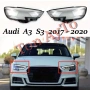 Капаци Фарове Ауди А3 Audi A3 S3 2017 - 2020 Стъкла Фарове Капаци, снимка 1