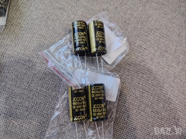 Аудио грейд кондензатори 22000 10000uF / 4700uF, снимка 2 - Други - 47383054