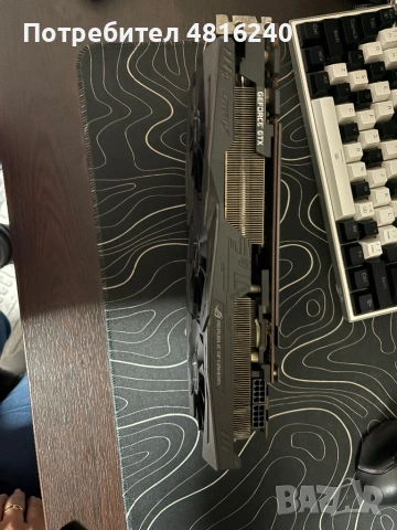 Gtx 1080 ti rog stix за части има проблем с захранващите вериги , снимка 4 - Видеокарти - 54402055
