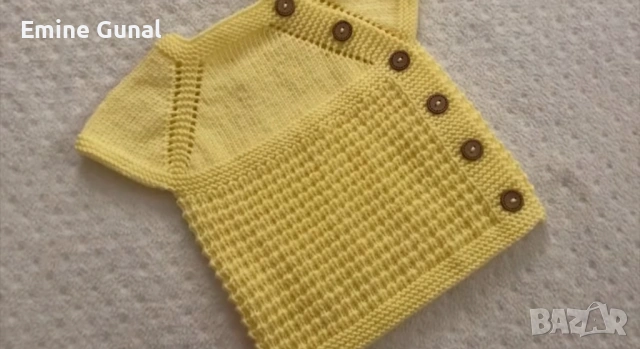 Плетени бебешки дрехи , снимка 5 - Жилетки и елечета за бебе - 54302548