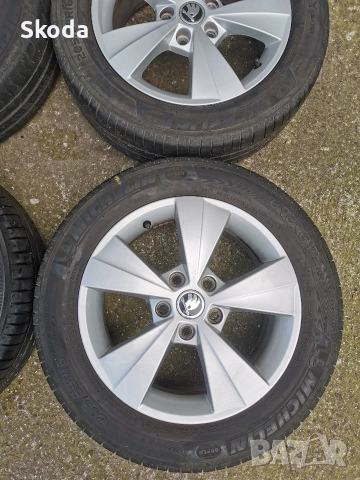 джанти Skoda 16 5x112 , снимка 3 - Гуми и джанти - 54812445