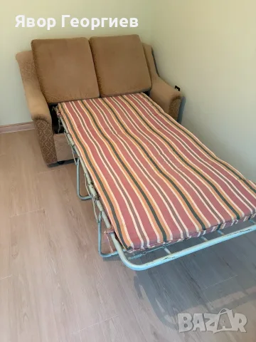 Разтегателен диван - двойка, снимка 3 - Дивани и мека мебел - 55389639