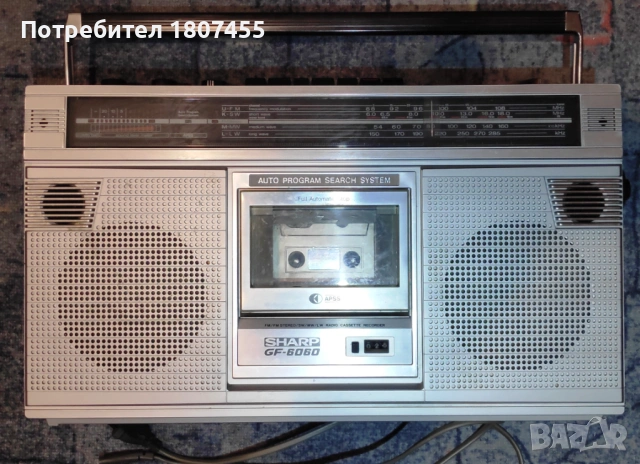 SHARP GF-6060H, снимка 4 - Радиокасетофони, транзистори - 54168880