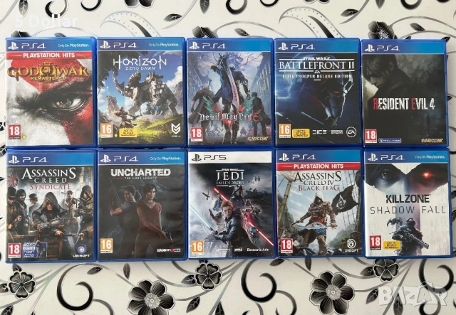 Игри за PlayStation 4 и 5