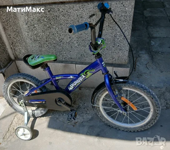 Детско колело PASSATY 16 " + колелца, снимка 5 - Детски велосипеди, триколки и коли - 55596261