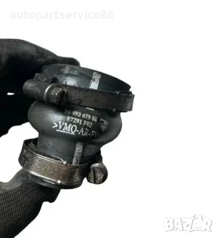 Маркуч тръба за интеркулер нагнетателна тръба за Volvo C30 1.6 TDI (2012) 9649367980 OEM, снимка 3 - Части - 55617621